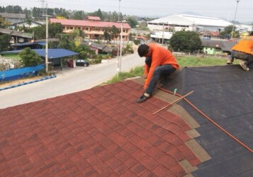 玻纖瓦建筑屋面施工